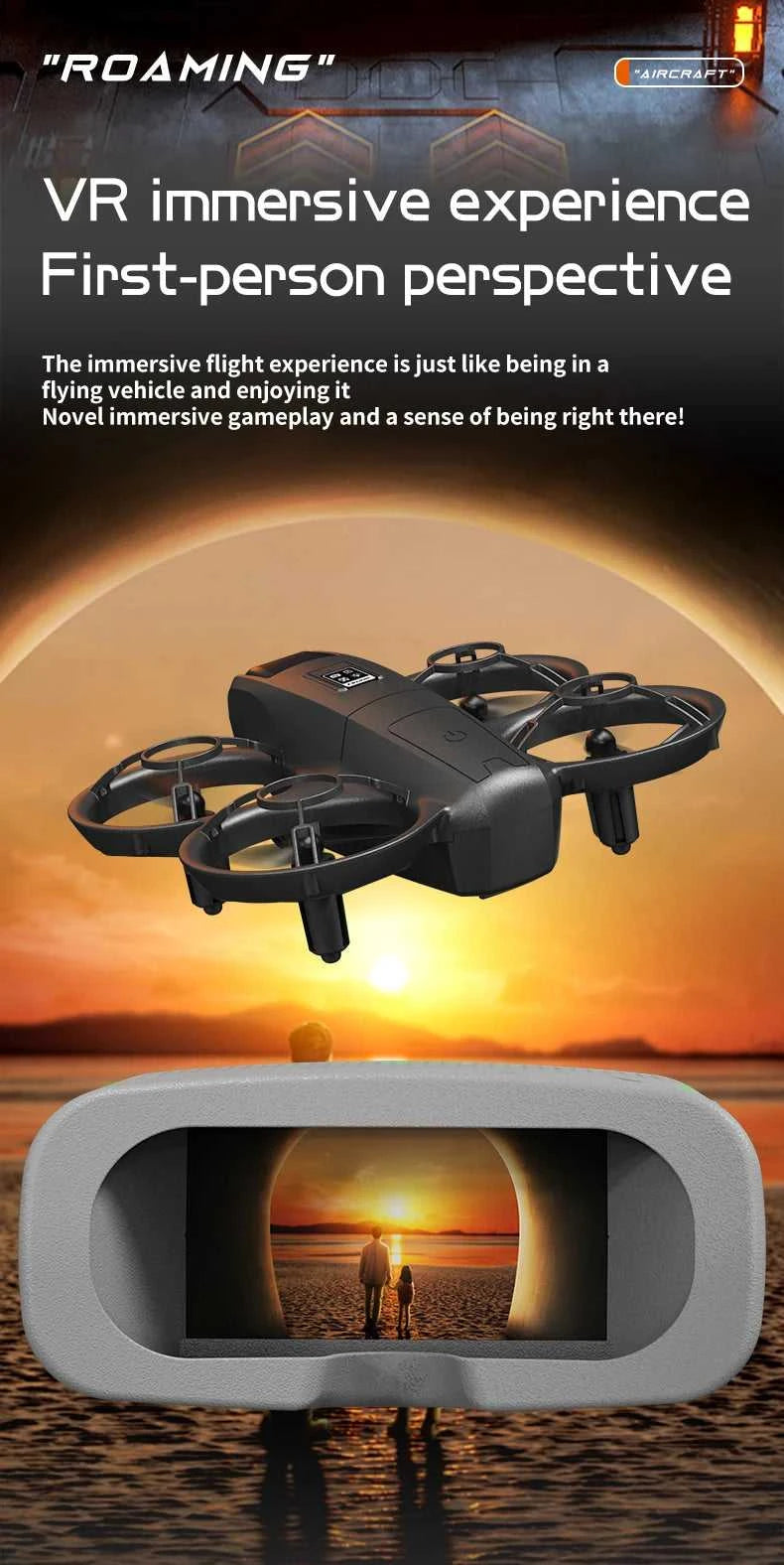 X228 Drone with VR Glasses 4K 2.4G WIFI Positioning Professional HD Aerial RC Plane HD Dual Camera Quadcopter Aerial Drones Toys The jack market .AU The jack market .AU Drones $ 100 14:691#Black-VR version
