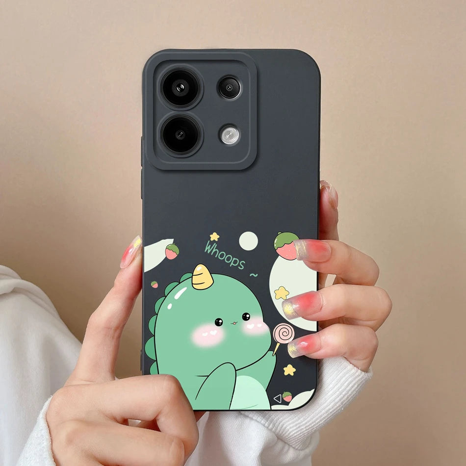 Xiaomi Poco X6 Pro Anime Silicone Case - Full Protection & Shockproof Design for Ultimate Style & Durability