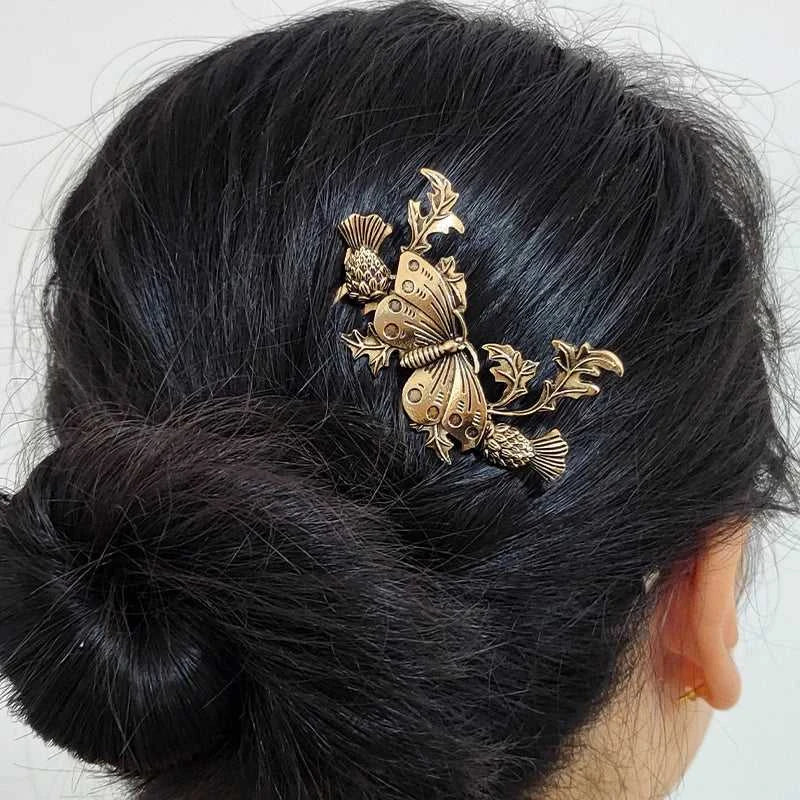 Witch Crescent Moon Pentagram Triple moon Hair Comb Pagan Hair Stick Fairy Hairclip Hair Jewelry for women The jack market .AU The jack market .AU Jewellery & Chains $ 54 200001033:361187#type1silver