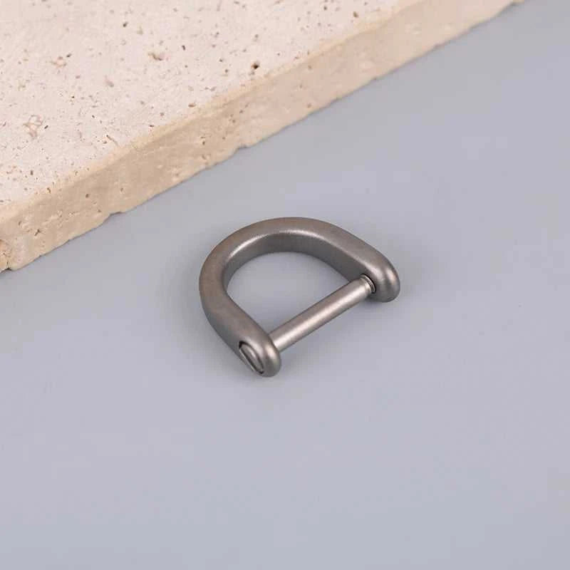 Titanium D Ring Key Shackle U Shape Key Ring Horseshoe Clasp For Car Fob DIY Leather Key Organizer Keychain The jack market .AU The jack market .AU Jewellery & Chains $ 47 14:29#Stainless steel 12mm