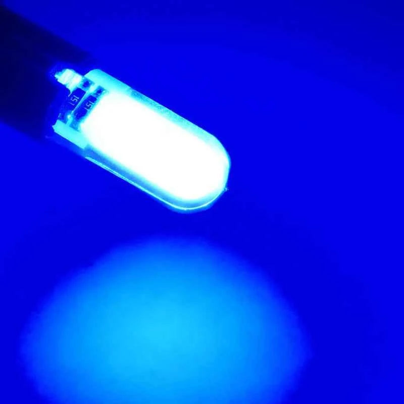 10/20/30/50 PCS T10 W5W LED Bulb For Car Interior Dome Reading Maps Trunk License Plate Side Lights 12V COB 7000K White Red Blue