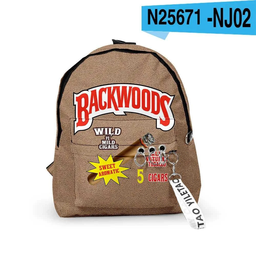 BACKWOODS CIGARS Backpacks 3D Printed Teenager Students School Bags Unisex Travel Waterproof Oxford Key Accessory Rucksack The jack market .AU The jack market .AU Mum & Kids: Essential Products for Every Family $ 43 14:771#3D bag