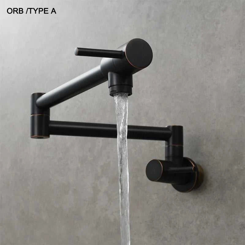 Brass Pot Filler Tap Wall Mount Foldable Kitchen Faucet Single Cold Single Hole Sink Tap Rotate Folding Spout Chrome Gold Black The jack market .AU The jack market .AU Home $ 174 14:29#Chrome Type A