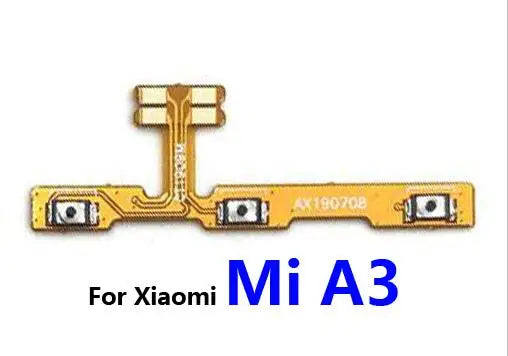 New For Xiaomi Poco F1 F2 X3 GT X4 Pro 5G M3 Pro A1 A2 A3 Lite Power Switch On Off Volume Key Button Flex Cable Replacement