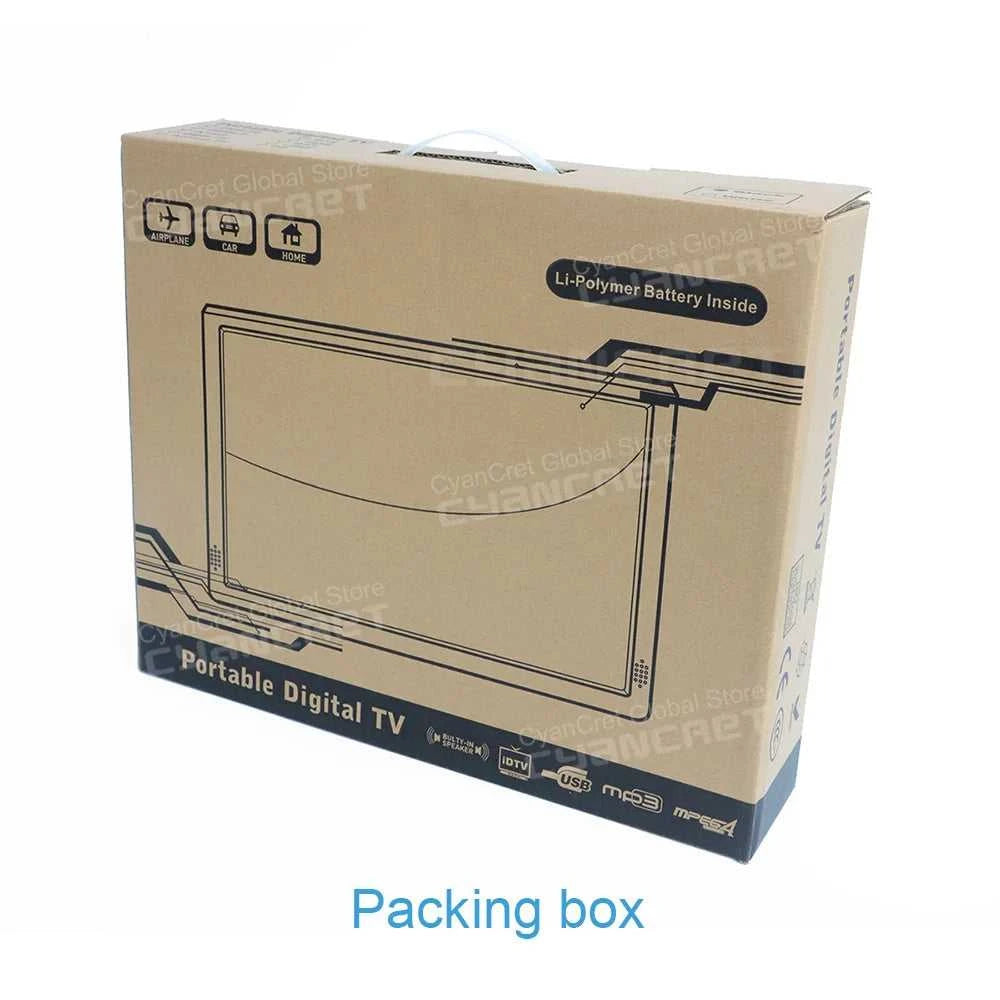 LEADSTAR D14 14" Portable TV DVB-T2 TDT ATSC ISDB-T Analog Mini Small Car Television Without Battery Support HD-IN H.265 AC3 The jack market .AU The jack market .AU Home $ 207 <none>