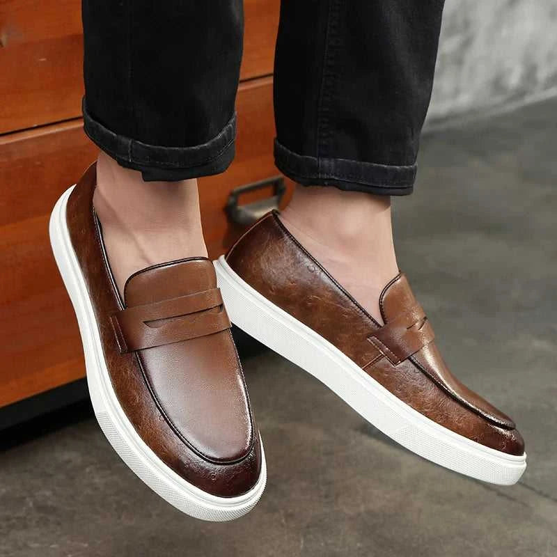 Fashion Men's Casual Shoes Embossed Leather Men Classic Retro British Style Tassels Loafers Mens Slip-on Outdoor Driving Flats The jack market .AU The jack market .AU Step Up Your Style: Trendy Shoes for Every Occasion! $ 101 14:193#S11 Black;200000124:200000364#39 (US 6.5);200007763:201336100