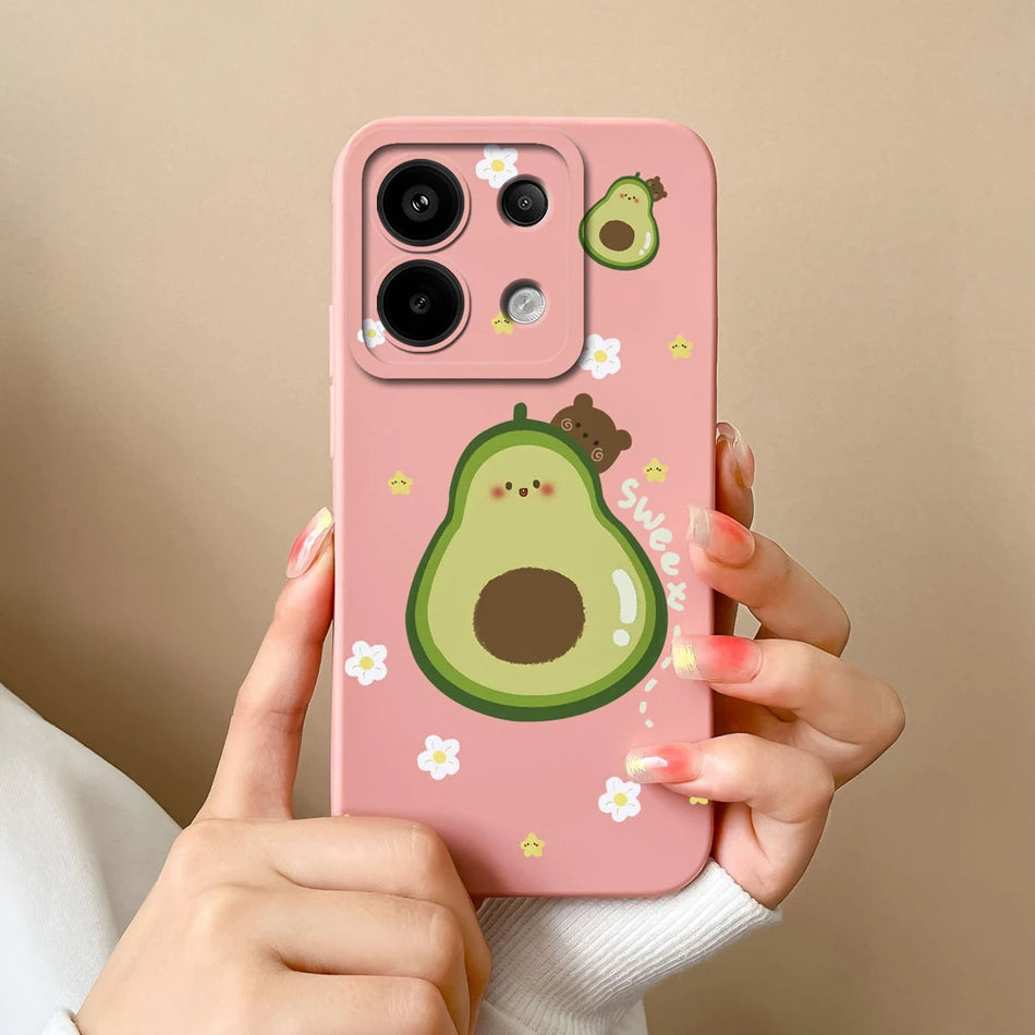 Xiaomi Poco X6 Pro Anime Silicone Case - Full Protection & Shockproof Design for Ultimate Style & Durability