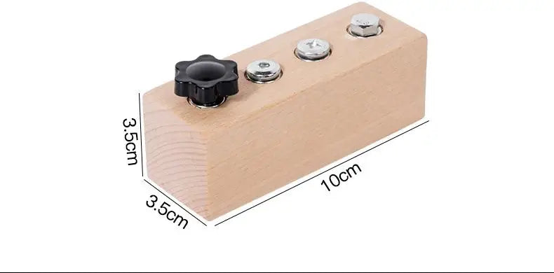 Kids Wooden Screw Nut Disassembly Toy - Early Education Montessori Fine Motor Skills Trainingimprove Patience And Concentration