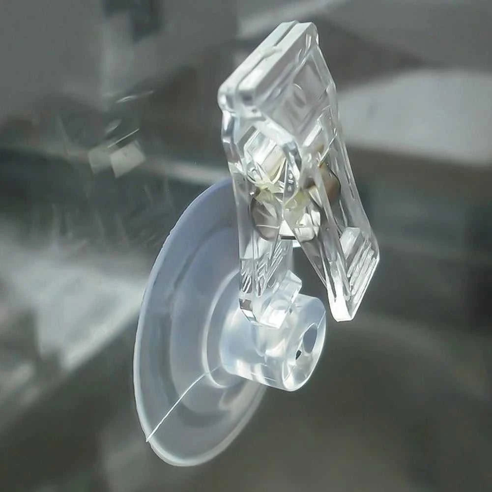 Clear Sucker Clamp Bathroom Wall Suction Cup Clip for Window Office Door Multifunctional ABS Home Mall Shop Smooth Surface The jack market .AU The jack market .AU Home $ 22 14:200006152#5pcs