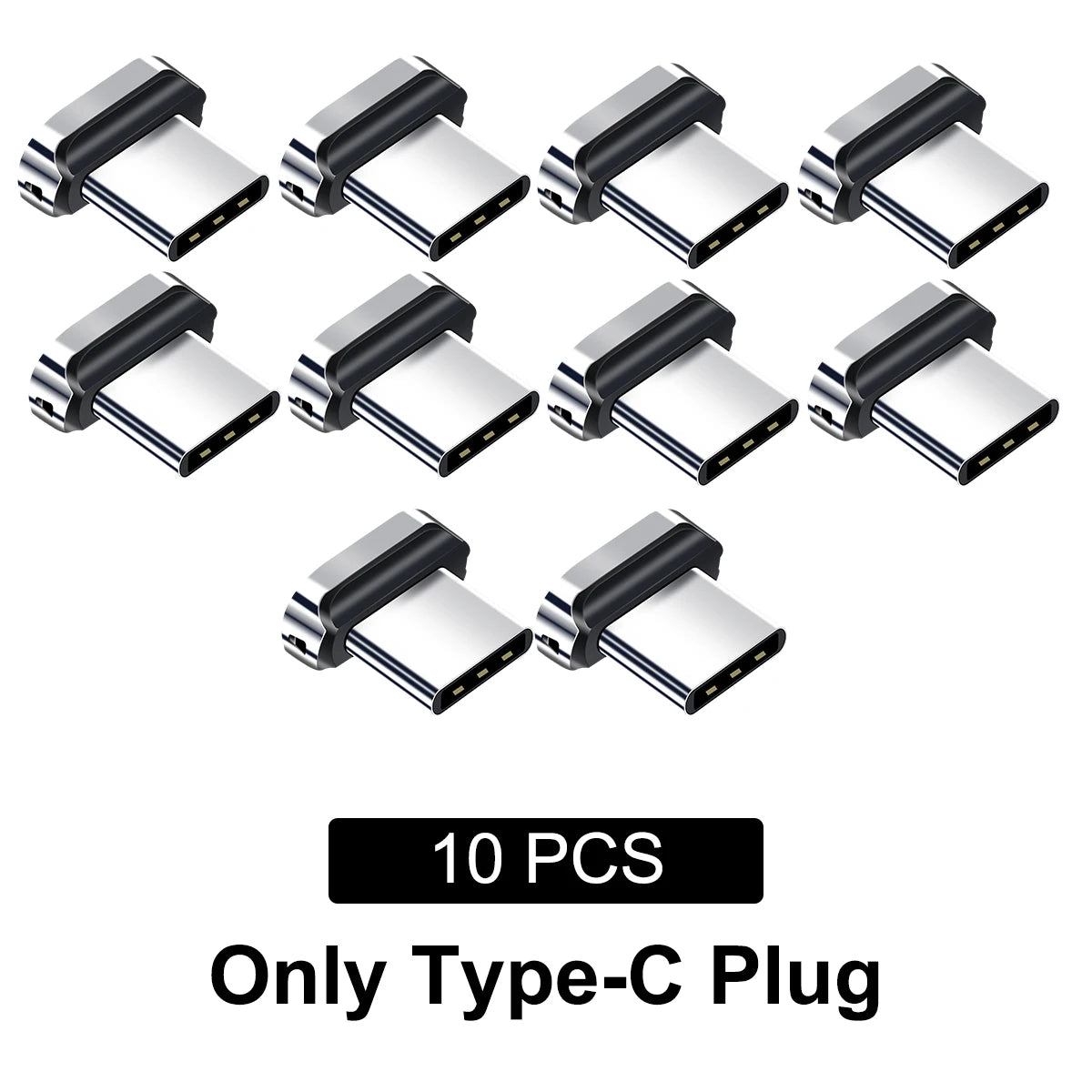 Fonken Magnetic Tip Adapters for Redmi Note 12 Turbo - 10/20Pcs Type-C & Micro USB Plug for Effortless Charging