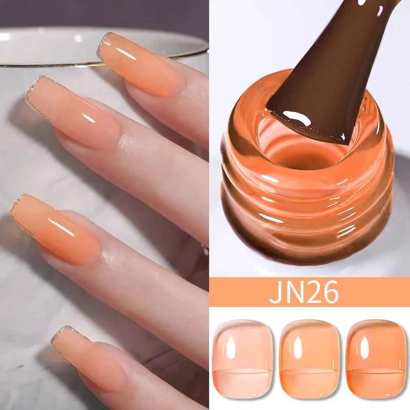 BORN PRETTY Neon Red Gel Nail Polish Yellow Green Summer Color Semi Permanent Varnish 10ml Soak Off UV LED Nail Art Manicure