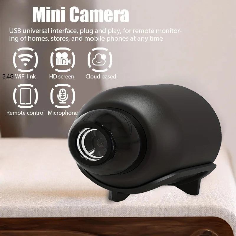New X5 Mini Camera 1080P Clear Night Vision Lightweight Portable Premium Cams Motion Detection Wireless WiFi Surveillance Camera - Jack market 1988Jack Market 1988