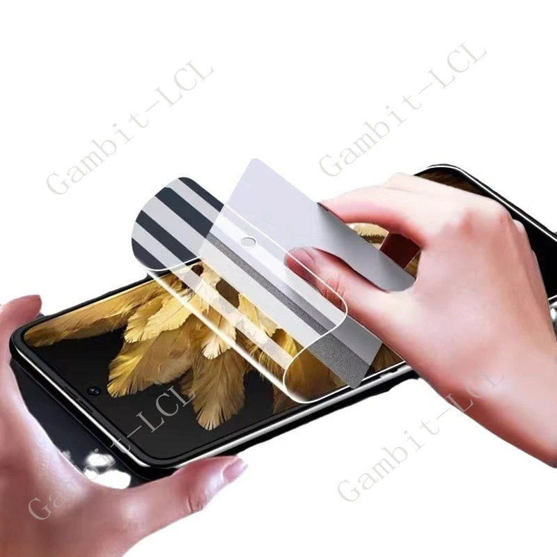 OPPO Find N3 Flip Hydrogel Screen Protector - 3-in-1 Full Coverage, 6.8" HD Clarity, Ultimate Protection