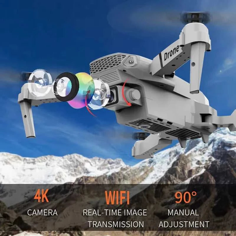 Lenovo New Drone E88 Pro RC 20000M Quadcopter Drone FPV WiFi Foldable With Mod Altitude Resistance 8K Camera Wide-angle Shootin The jack market .AU The jack market .AU Drones $ 78 14:29#B-no-Cam