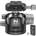 WEYLLAN CH55 Professional Tripod Ball Head 360° Low Gravity Center Panoramic CNC 55mm Ball for Tripod Monopod DSLR Camcorder New