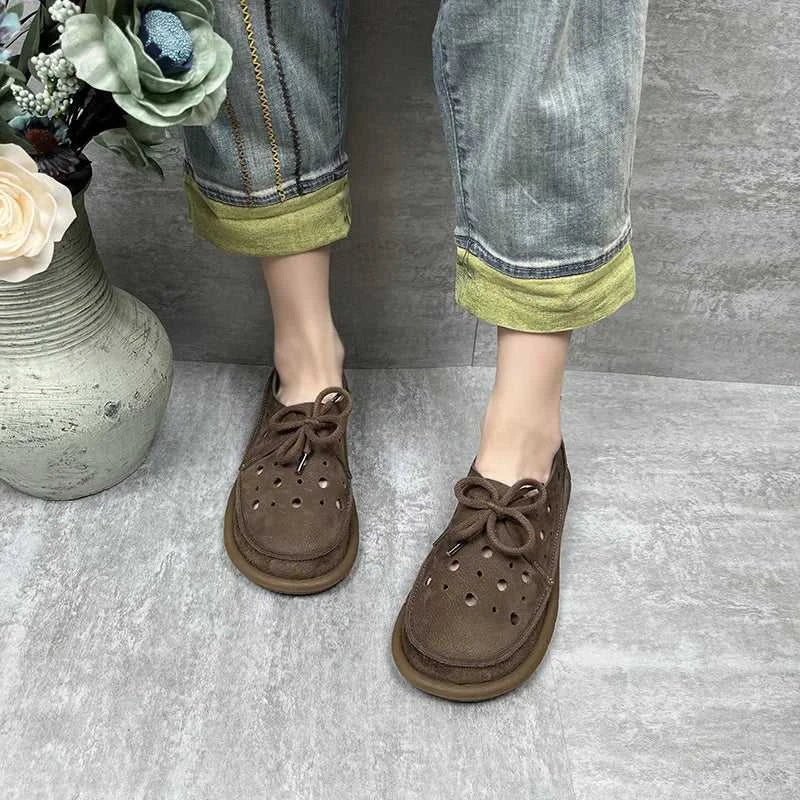 Careaymade-Summer top layer cowhide sandals,clown cute big toe shoes,hollow hole shoes,pure Handmade breathable casual shoes 34 The jack market .AU The jack market .AU Step Up Your Style: Trendy Shoes for Every Occasion! $ 112 14:29#Beige Elastic band;200000124:200000334