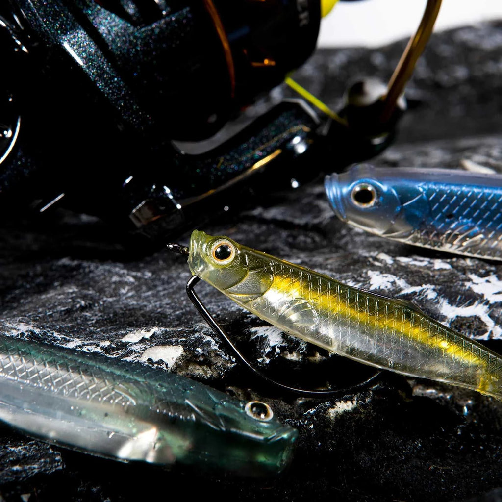 Dr.Fish 5/6pcs Fishing Soft Lure Plastic Saltwater Fork Tail Drop Shot Silicone Soft Bait Worm Bass Trout Pike Walleye Weedless The jack market .AU The jack market .AU Fishing Gear $ 24 14:202997806#Pink;200007763:201336100;5:8022#75mm-6pcs