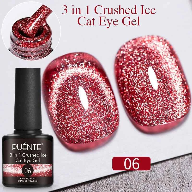 BrandName Chrome Mirror Effect Gel Polish - 5ml Golden Silvery Metallic Liner for Stunning French Nail Art