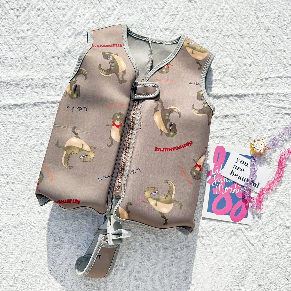 Baby Boy Girl Float Swimsuit Toddler Child Foam Safety Swimming Training Vest Summer Kid Swimming Clothing Swim Bath Pool 2-8Y