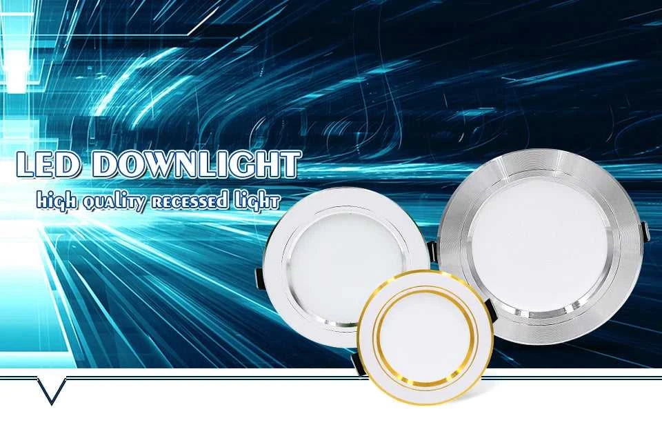 10pcs/lot Led Downlight 5W 9W 12W 15W 18W AC110V 220V Recessed Ceiling Light DC12V 24V Round Panel Down Light Spotlight Lighting The jack market .AU The jack market .AU Home $ 82 136:173#White Spring Buckle;200000531:771#Cold White;249:200002590#AC220V 9W