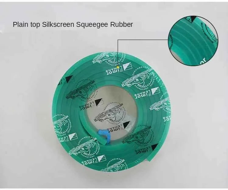 Squeegee Master 50mm Flat Silkscreen Squeegee - Durable Polyurethane Blade for Precision Printing