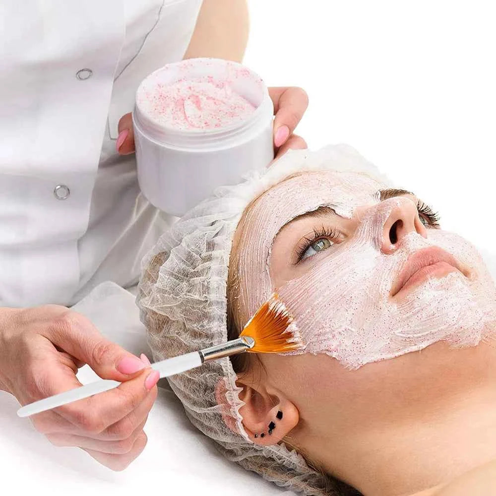 3/9 Pieces Facial Fan Mask Brushes Soft Mask Brush Applicator Esthetician Facial Mask Brushes For Women Girls Cosmetic Tools
