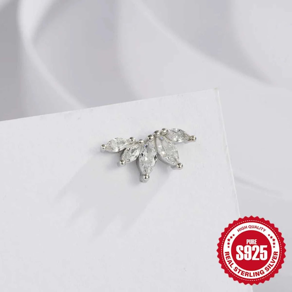 AIDE 925 Sterling Silver 1Pc Mini Shiny Heart/WaterDrop For Women Cartilage Piercing Earring INS Classic Pendant Tassel Gifts The jack market .AU The jack market .AU Jewellery & Chains $ 54 200000226:200006154#26;200001034:361180#1 piece