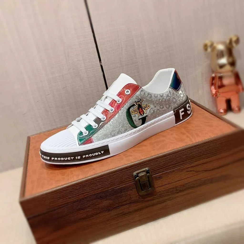 Men's Genuine Leather Sports Sneakers Casual Leather Strap Light Soft Sole Comfortable Lace-Up Shoes The jack market .AU The jack market .AU Step Up Your Style: Trendy Shoes for Every Occasion! $ 143 14:29;200000124:100010483