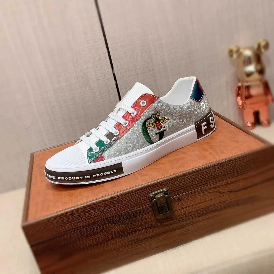 Men's Genuine Leather Sports Sneakers Casual Leather Strap Light Soft Sole Comfortable Lace-Up Shoes The jack market .AU The jack market .AU Step Up Your Style: Trendy Shoes for Every Occasion! $ 143 14:29;200000124:100010483