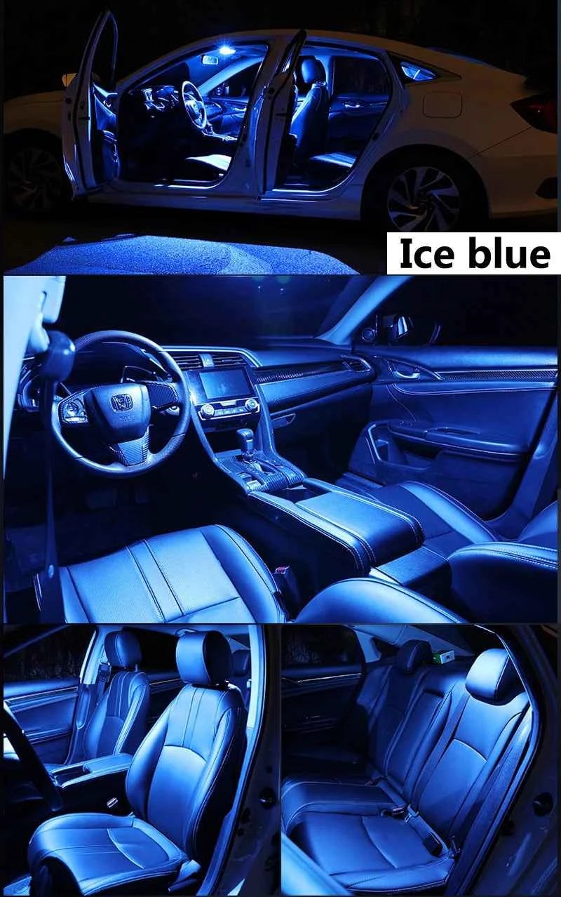 ZITWO 11Pcs LED Interior Light Kit For Toyota Yaris Cross 2020 2021 2022 2023 2024 Luggage Number Plate Bulb Canbus No Error