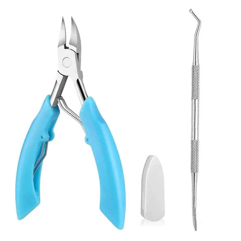 Professional Hawkbill Nail Clippers Nail Pick Trimmer for Ingrown Toenails Paronychia Cutter for Unisex Foot Care Manicure Tool