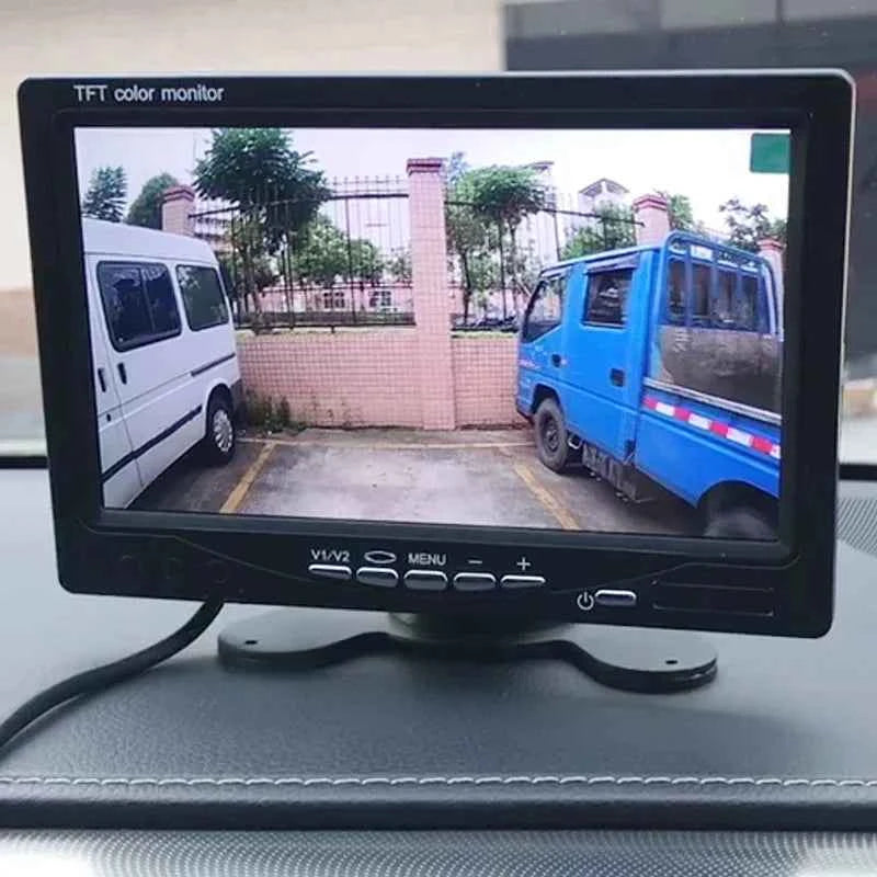 4 PIN Parking AHD 1080P  Backup Camera Car Rear View Reverse Image for Truck Vehicle Bus Van Lorry RV Monitor Heavy Duty Van