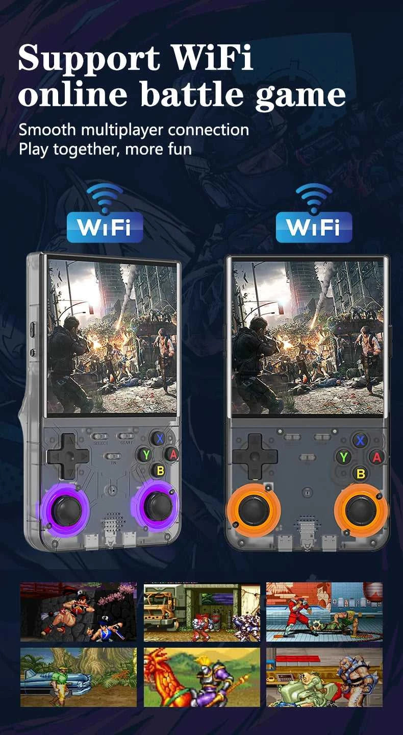 R36 Ultra handheld game console with built-in 2w+games and RGB lighting effects, 4-inch large screen, supports two game consoles The jack market .AU The jack market .AU Accessories Electronics $ 106 14:202135821#R36 Ultra P64G