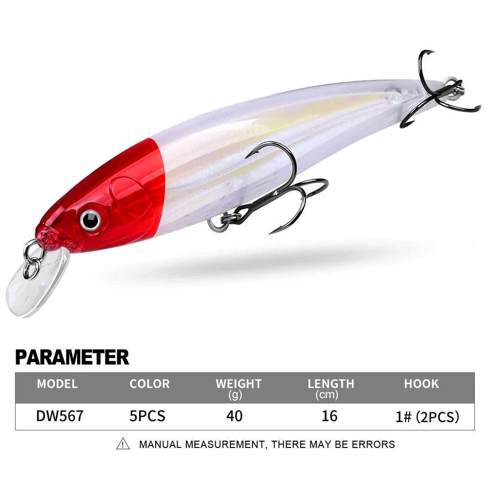 Fish Bait Floating in Water, Biomimetic Artificial Plastic Hard Bait, Specialized Lure for Sea Fishing for Giant Objects The jack market .AU The jack market .AU Fishing Gear $ 26 14:366#B
