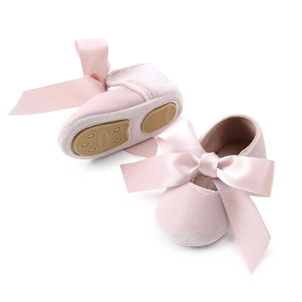 Meckior Baby Girl Shoes Princess Ballet Slippers Non-slip Flat Soft-sole Cotton Rubber Crib Butterfly-knot Infant First Walkers The jack market .AU The jack market .AU Mum & Kids: Essential Products for Every Family $ 24 14:10;200000124:100010420#0-6 months