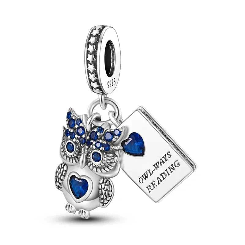 925 sterling silver owl flamingo woodpecker feather charms fit original bracelet charm bead necklace Diy female jewelry The jack market .AU The jack market .AU Jewellery & Chains $ 50 200000226:202006807#SMC6222