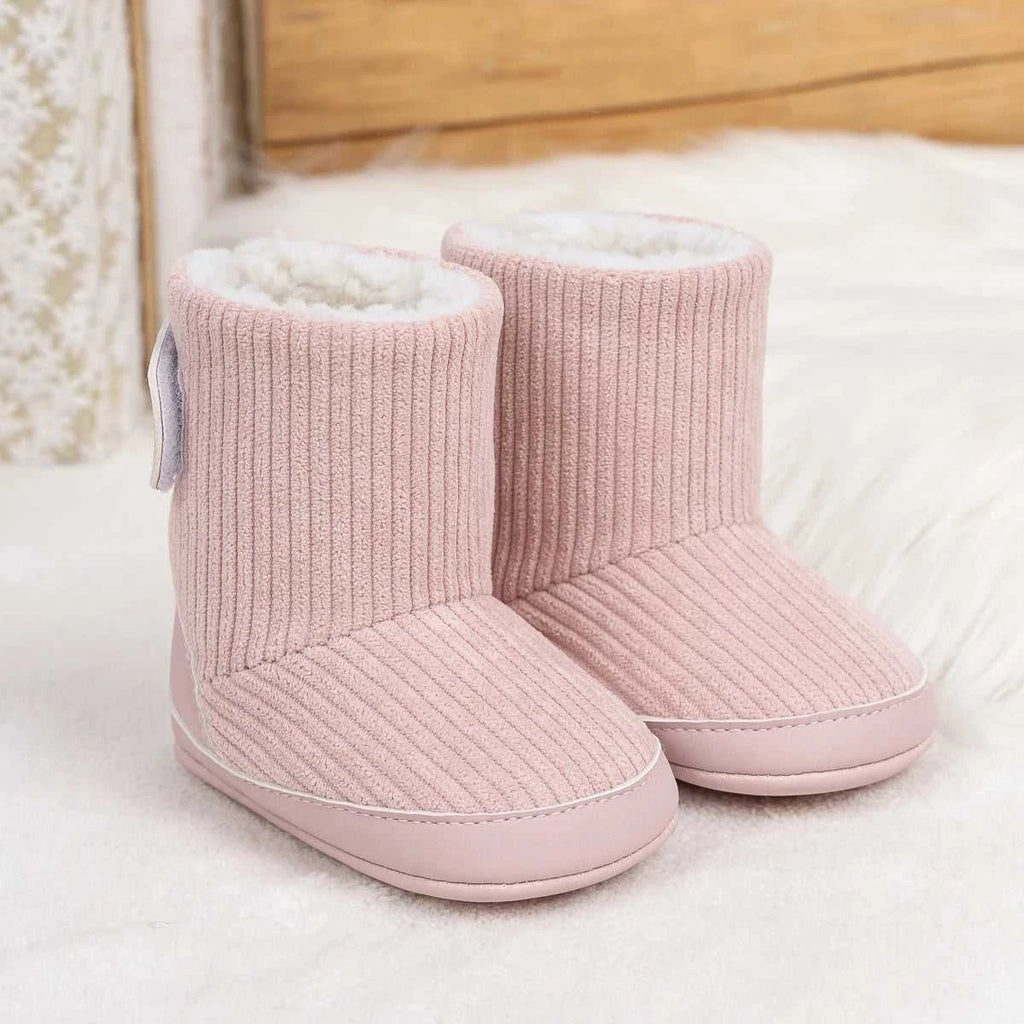 KIDSUN Newborn Baby Winter Boots Soft Corduroy Warm Booties With Fur Lining Unisex Design For Baby Boys Girls The jack market .AU The jack market .AU Mum & Kids: Essential Products for Every Family $ 26 14:771;200000264:201336170