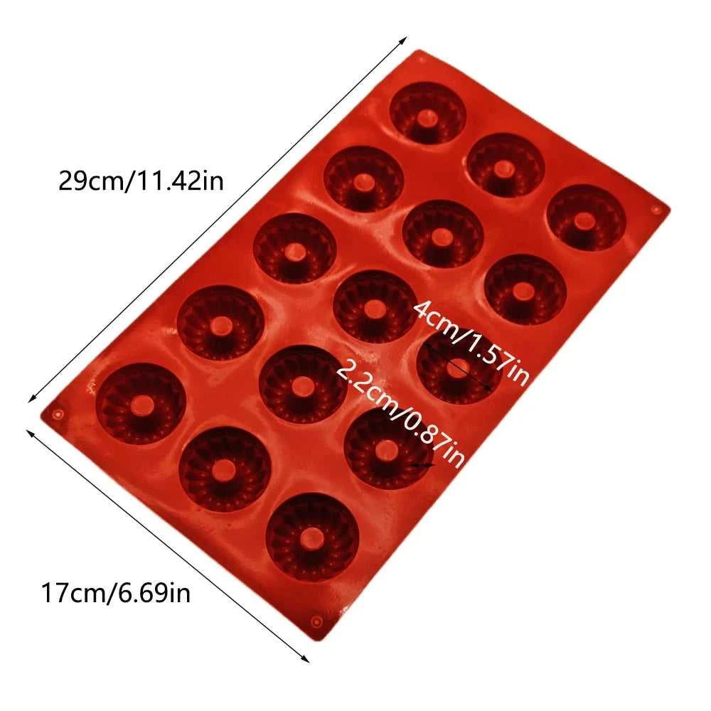 15 Hole Windmill Flower Shape Silicone Chocolate Mold DIY Ice Tray Multi-function Kitchen Baking Tools French Dessert Cake Mold The jack market .AU The jack market .AU Home $ 25 14:200004889#DGMJ040-5