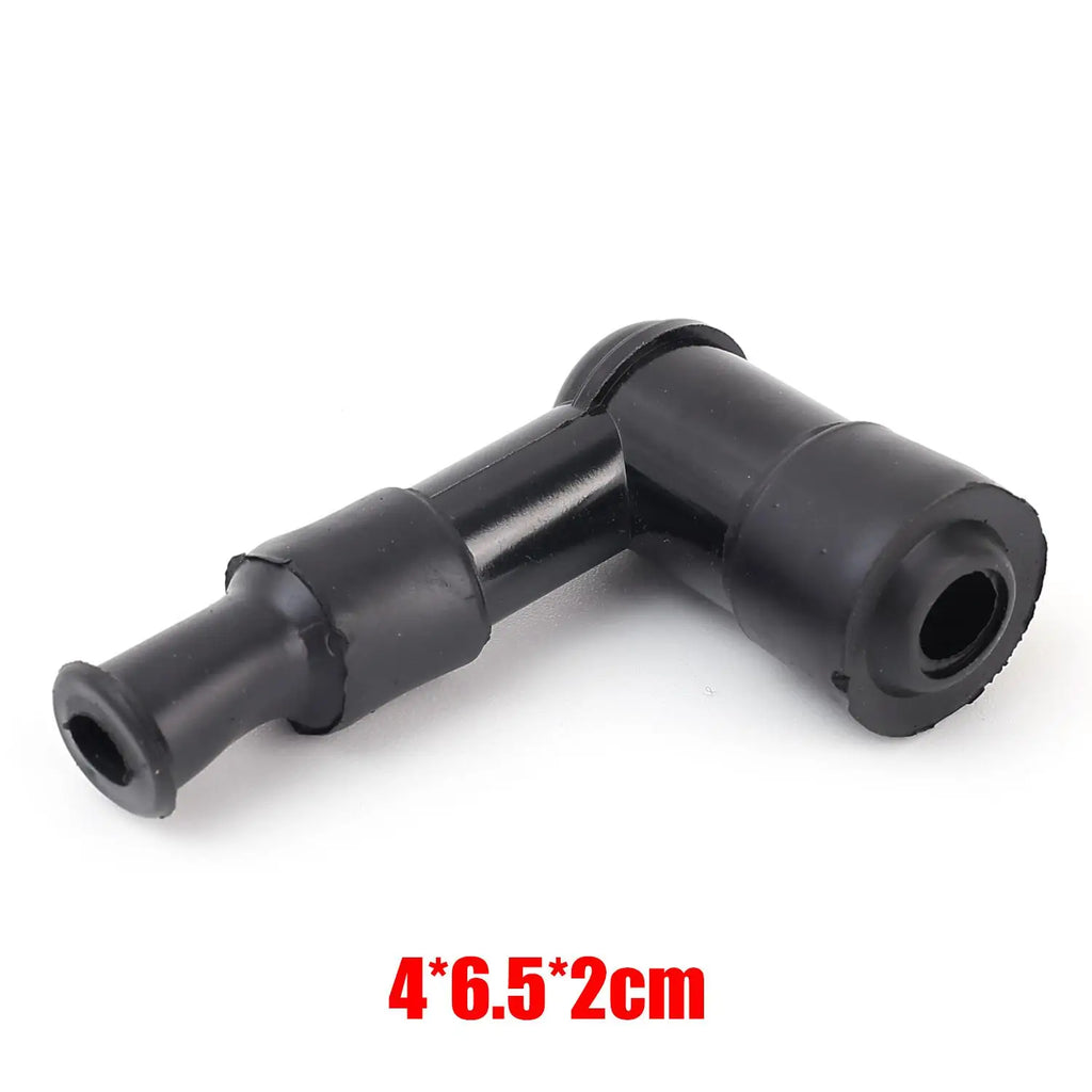 Universal Spark Plug Cap Ignition Coil Rubber Boot Resistor Cover Replacement for Scooter ATV Dirt E-Bike Motocross Repair Parts