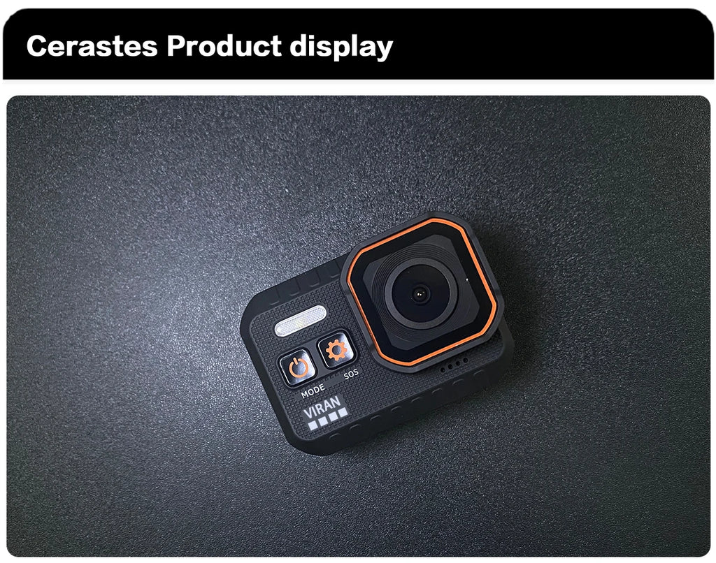 Action Camera 4K60FPS WiFi Anti-shake Action Camera With Remote Control Screen Waterproof Sport Camera drive recorder