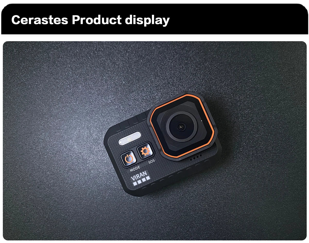 Action Camera 4K60FPS WiFi Anti-shake Action Camera With Remote Control Screen Waterproof Sport Camera drive recorder
