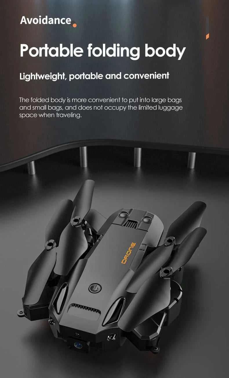Drone 8K Professional Drones 4K HD Aerial Photography Obstacle Avoidance Quadcopter Helicopter RC Distance 3000M The jack market .AU The jack market .AU Drones $ 95 14:350852#Black Avoid Dual 8K