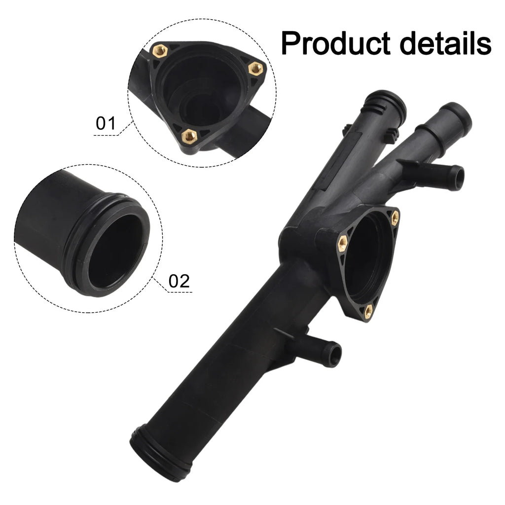 Car Engine Coolant Thermostat Housing For Q7 For Passat For Touareg OEM Part Number 03H121117A Replacement Car Accessories