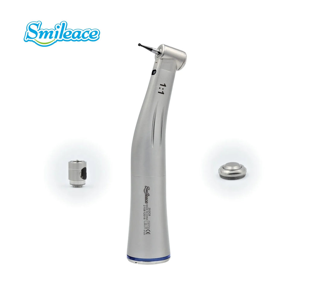 FiberOptic Pro Dental Low Speed Handpiece - Versatile 1:5, 1:1, 4:1 Contra Angle for Precision Dentistry