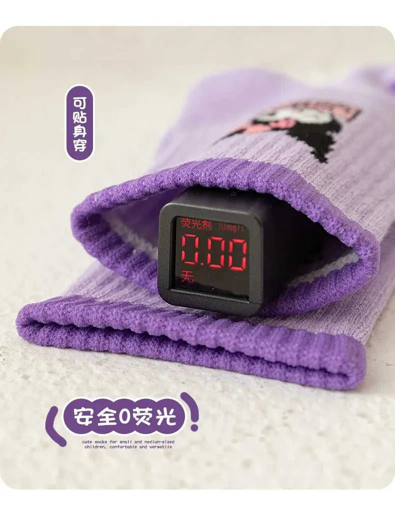 5 Pairs Kuromi Kids Socks Melody Kawaii New Fall Winter Cartoon Boy Children Mid-calf Socks Cotton Sock for Girls Gifts The jack market .AU The jack market .AU Mum & Kids: Essential Products for Every Family $ 26 14:350852#b;200007763:201336100;977:100014064#S 1-3 years old