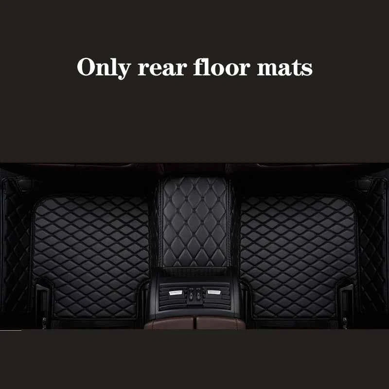 Car Floor Mats 100％ For For Ford Focus MK2 2008-2011 Auto Foot Pads Accessories Interior Waterproof Carpets Car Styling Rug 차량용품