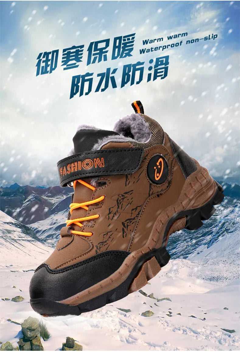 2023 New Winter Camp Boys Mountain Climbing Shoes Fashion Kids Teenage Hook & Loop Children Sport Shoe The jack market .AU The jack market .AU Mum & Kids: Essential Products for Every Family $ 48 14:100018786#Gray 02;200000124:152#32(Insole19.9cm);200007763:201336100