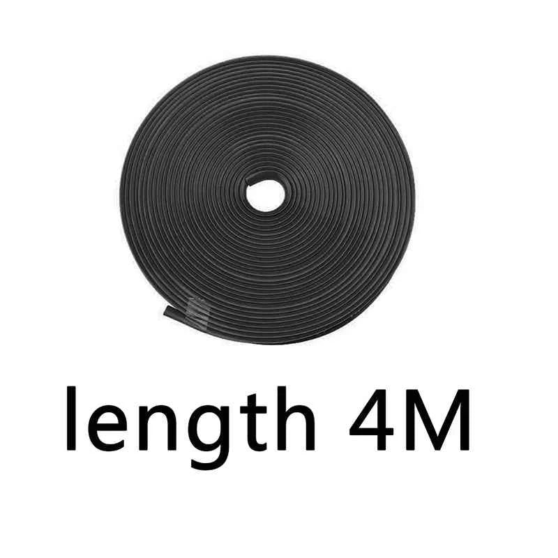 8M Car Wheel Rim Blades Protector Line Tire Guard Decorative Strip Rubber Moulding Trim More Color Car Sticker Styling