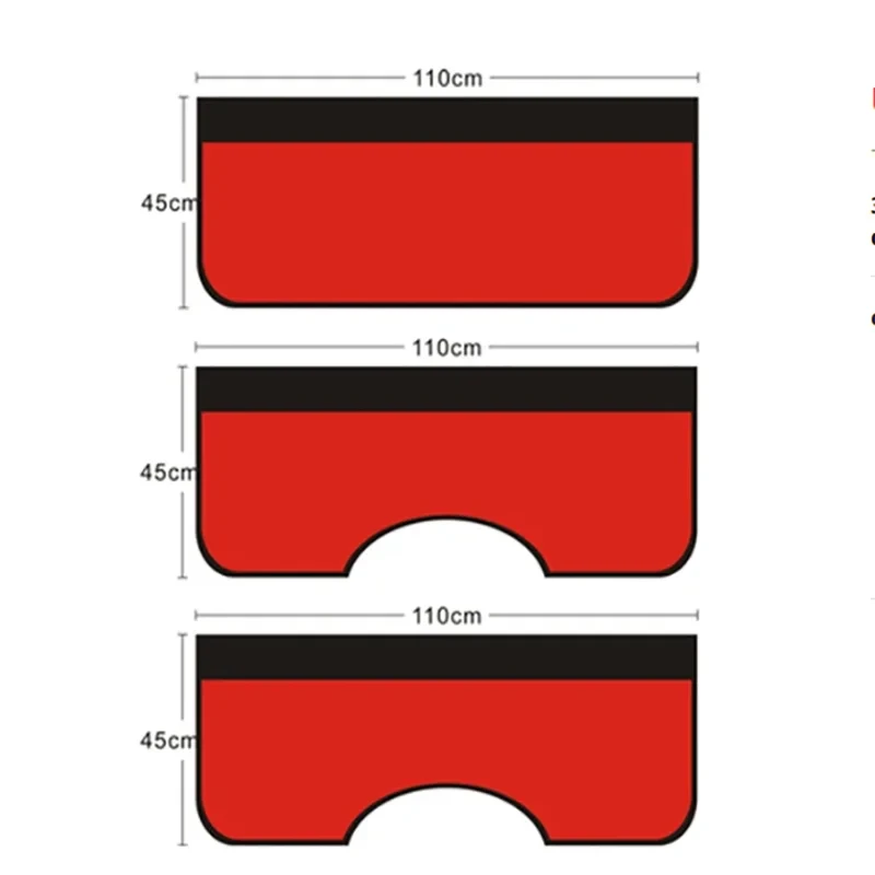 3 pieces of universal magnetic fender cover foldable protector mechanical work mat auto repair mat