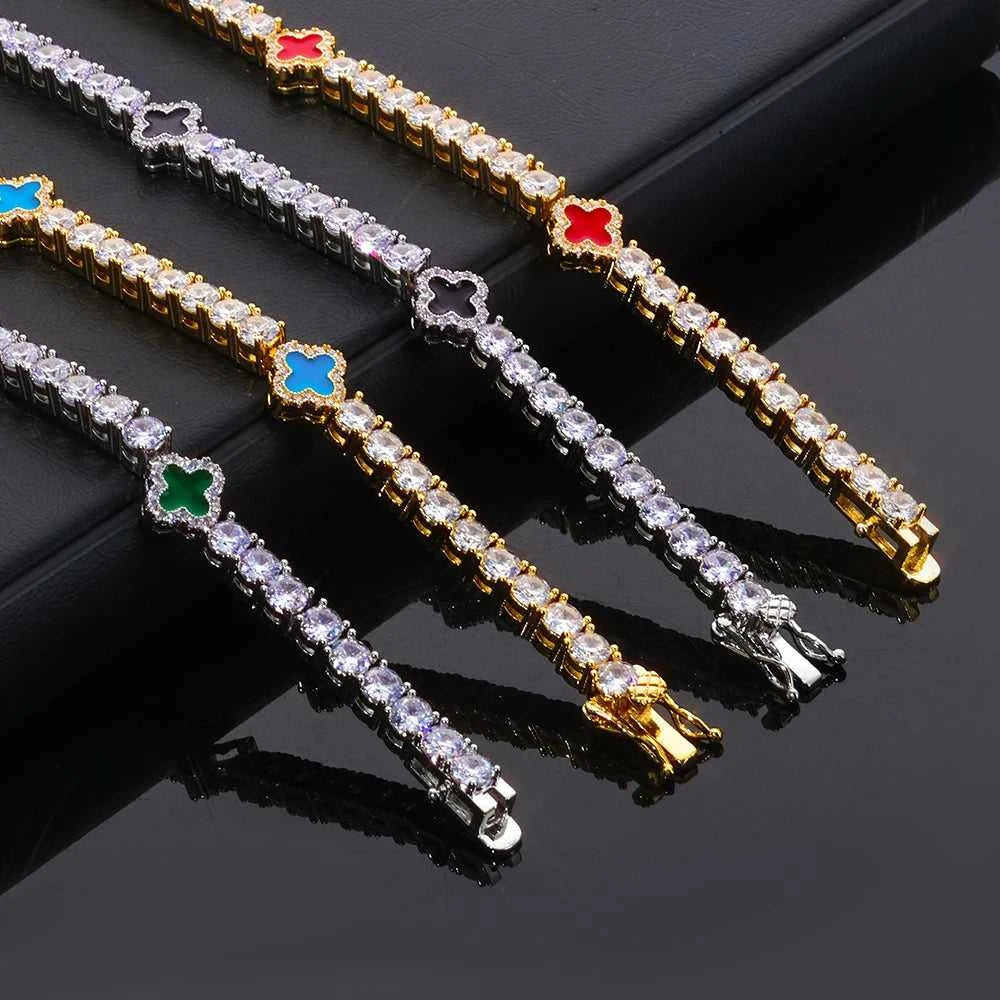 NY Women White Gold Plated Tennis Choker Necklace Red/Green/Blue/Black Charm Iced Out CZ Chain Fine Hiphop Jewelry The jack market .AU The jack market .AU Jewellery & Chains $ 69 200000783:193#8 inch(20.32cm);200001034:17053024#Silver Blue